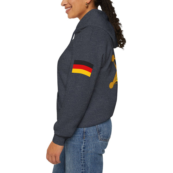 Desperados - Flags on Sleeves - Unisex Heavy Blend™ Hooded Sweatshirt