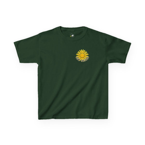 Camping Smiles! - Kids Heavy Cotton Tee