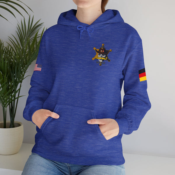 Desperados - Flags on Sleeves - Unisex Heavy Blend™ Hooded Sweatshirt