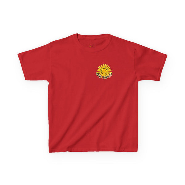 Camping Smiles! - Kids Heavy Cotton Tee