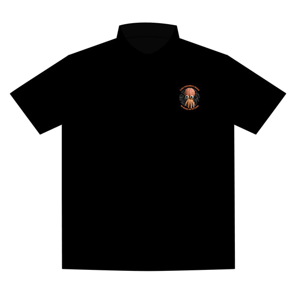 CAB Big Brains - Orange text - Sport-Tek® PosiCharge® Competitor™ Polo
