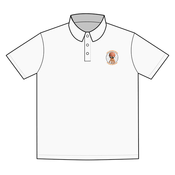 CAB Big Brains - Orange text - Sport-Tek® PosiCharge® Competitor™ Polo