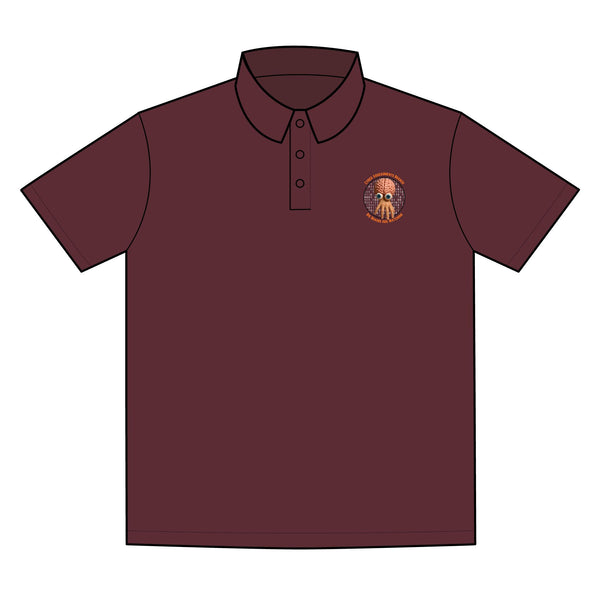 CAB Big Brains - Orange text - Sport-Tek® PosiCharge® Competitor™ Polo