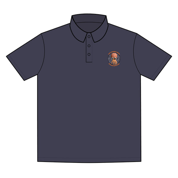 CAB Big Brains - Orange text - Sport-Tek® PosiCharge® Competitor™ Polo