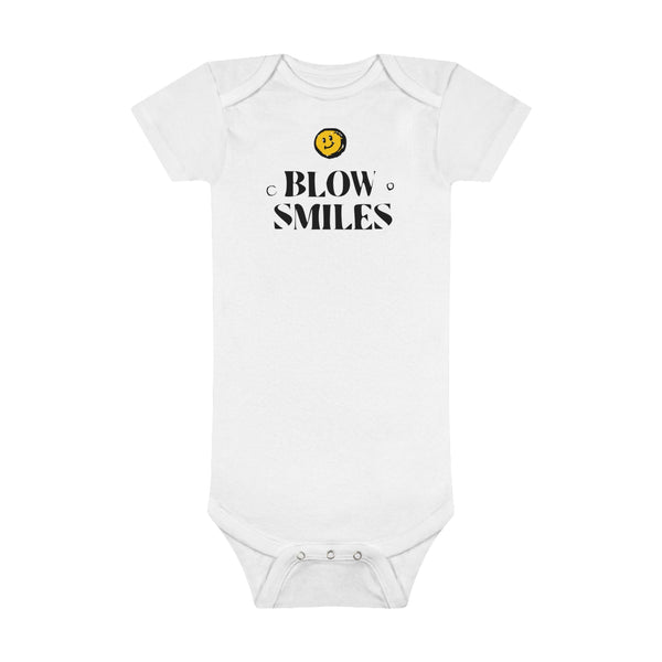 Blow Smiles Baby Short Sleeve Onesie®
