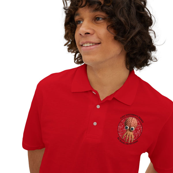 CAB Big Brains - Men's Piqué Polo