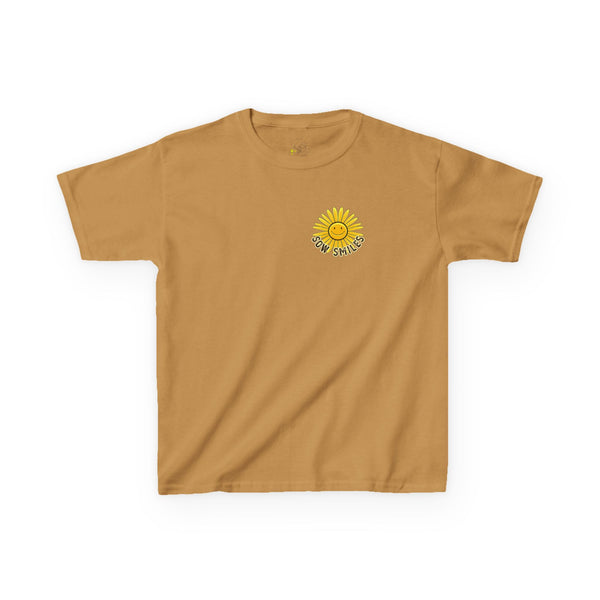 Camping Smiles! - Kids Heavy Cotton Tee