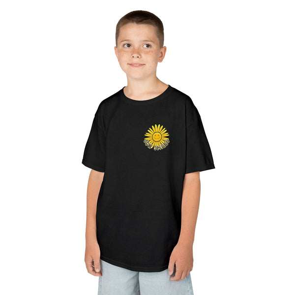 Camping Smiles! - Kids Heavy Cotton Tee