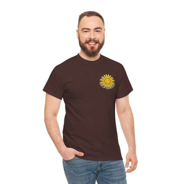 Camping Smiles! - Unisex Heavy Cotton Tee