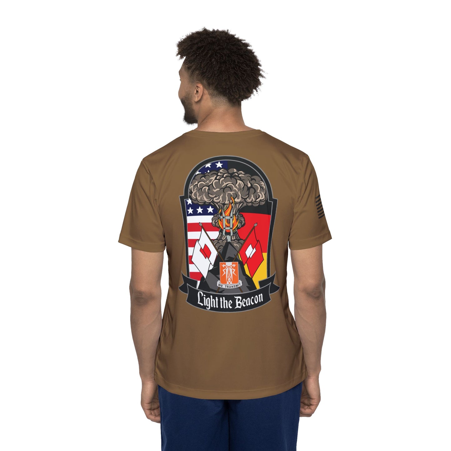 Coyote Brown - USANEC Sports Jersey (AOP)