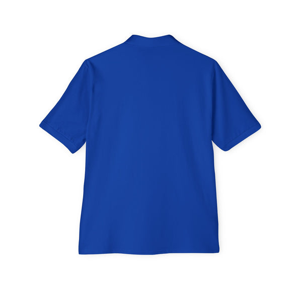 Men's Stylish Piqué Polo with Unique Design