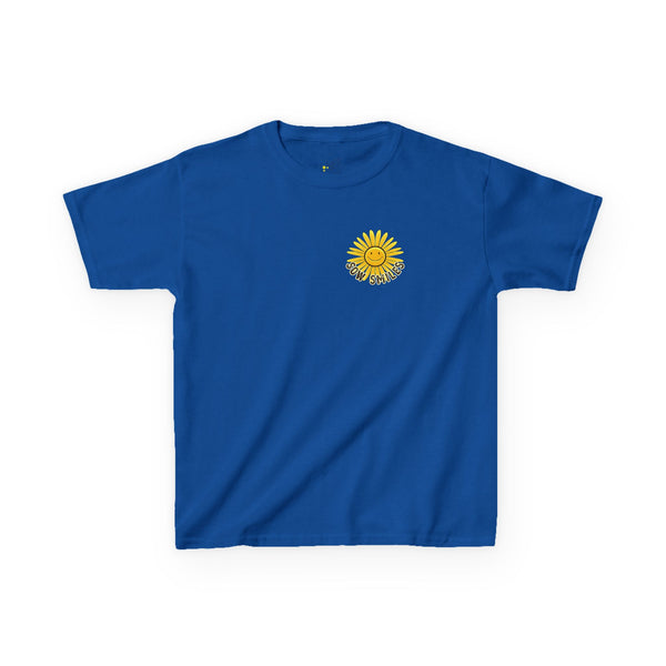 Camping Smiles! - Kids Heavy Cotton Tee