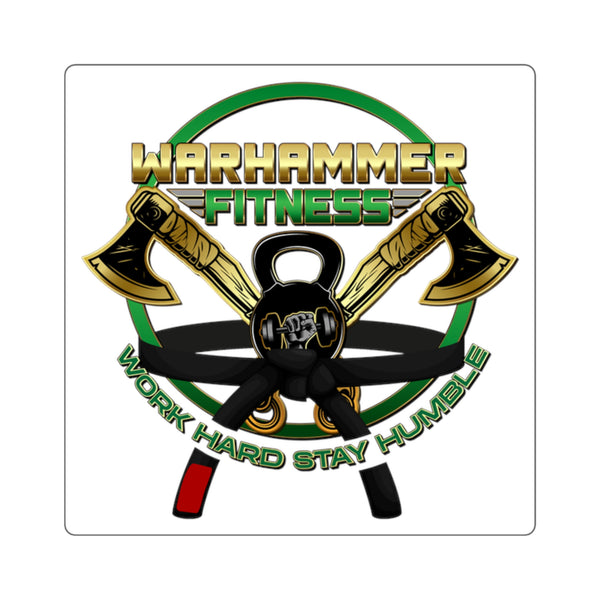 Warhammer Fitness Square Stickers