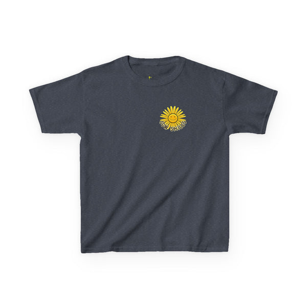 Camping Smiles! - Kids Heavy Cotton Tee
