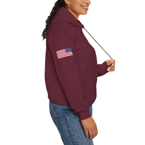 Desperados - Flags on Sleeves - Unisex Heavy Blend™ Hooded Sweatshirt