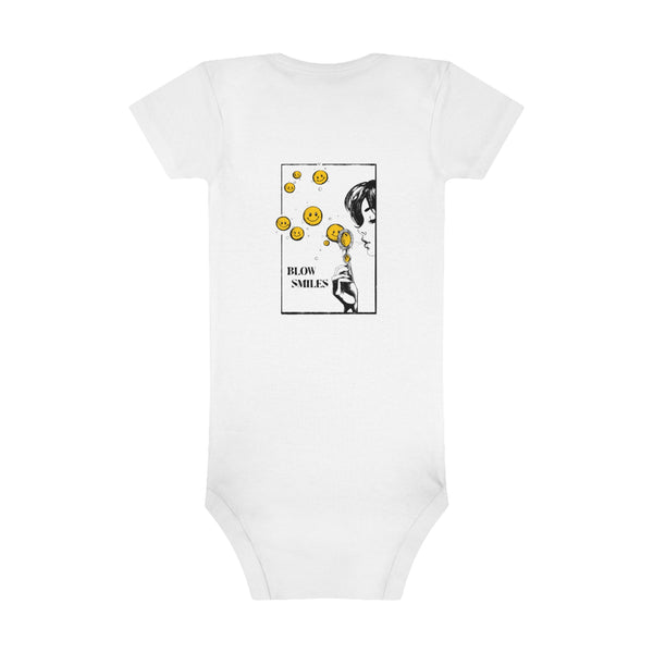 Blow Smiles Baby Short Sleeve Onesie®