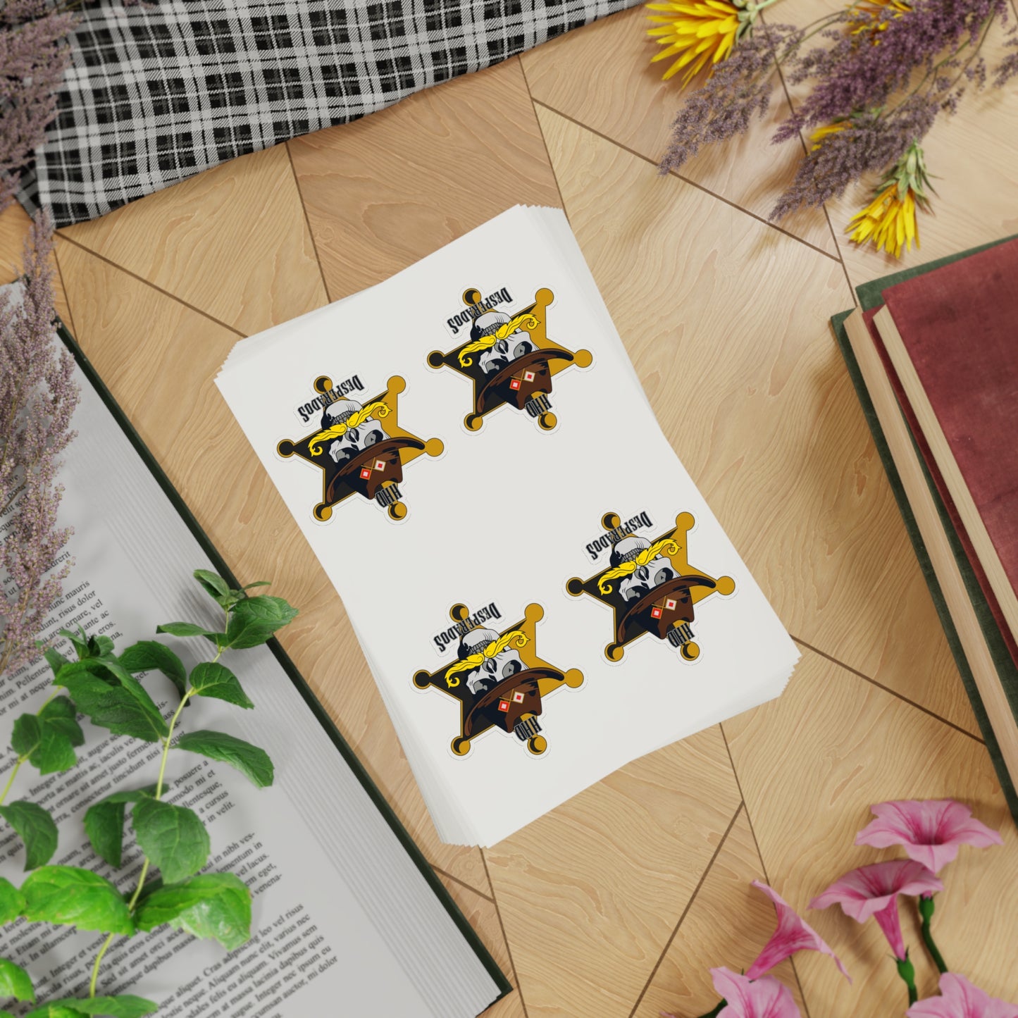 Desperados - Sticker Sheet Bundle, 10pcs