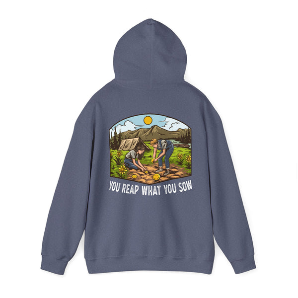 Camping Smiles! - Unisex Heavy Blend™ Hooded Sweatshirt