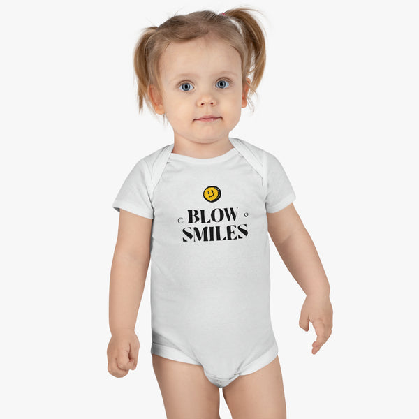Blow Smiles Baby Short Sleeve Onesie®