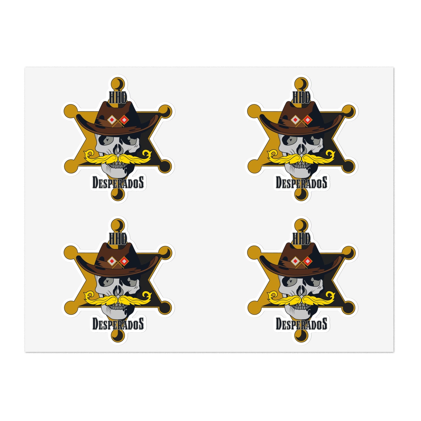 Desperados - Sticker Sheet Bundle, 10pcs