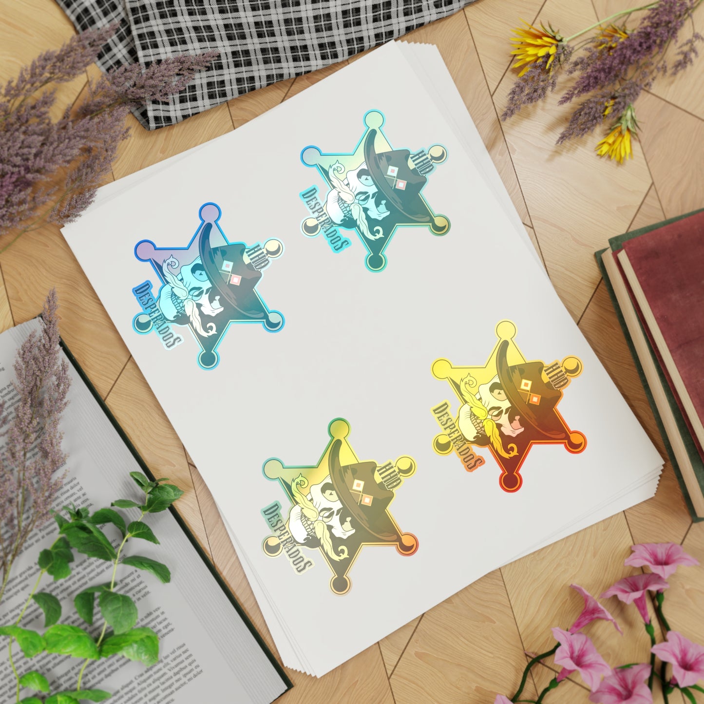 Desperados - Sticker Sheet Bundle, 10pcs