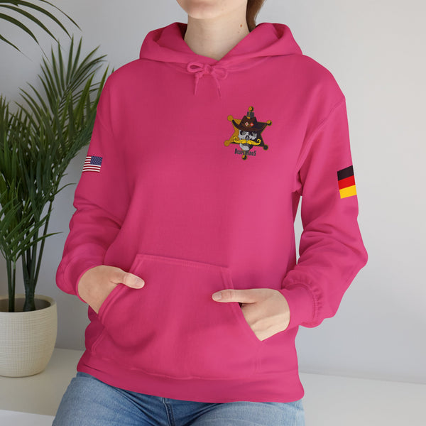 Desperados - Flags on Sleeves - Unisex Heavy Blend™ Hooded Sweatshirt