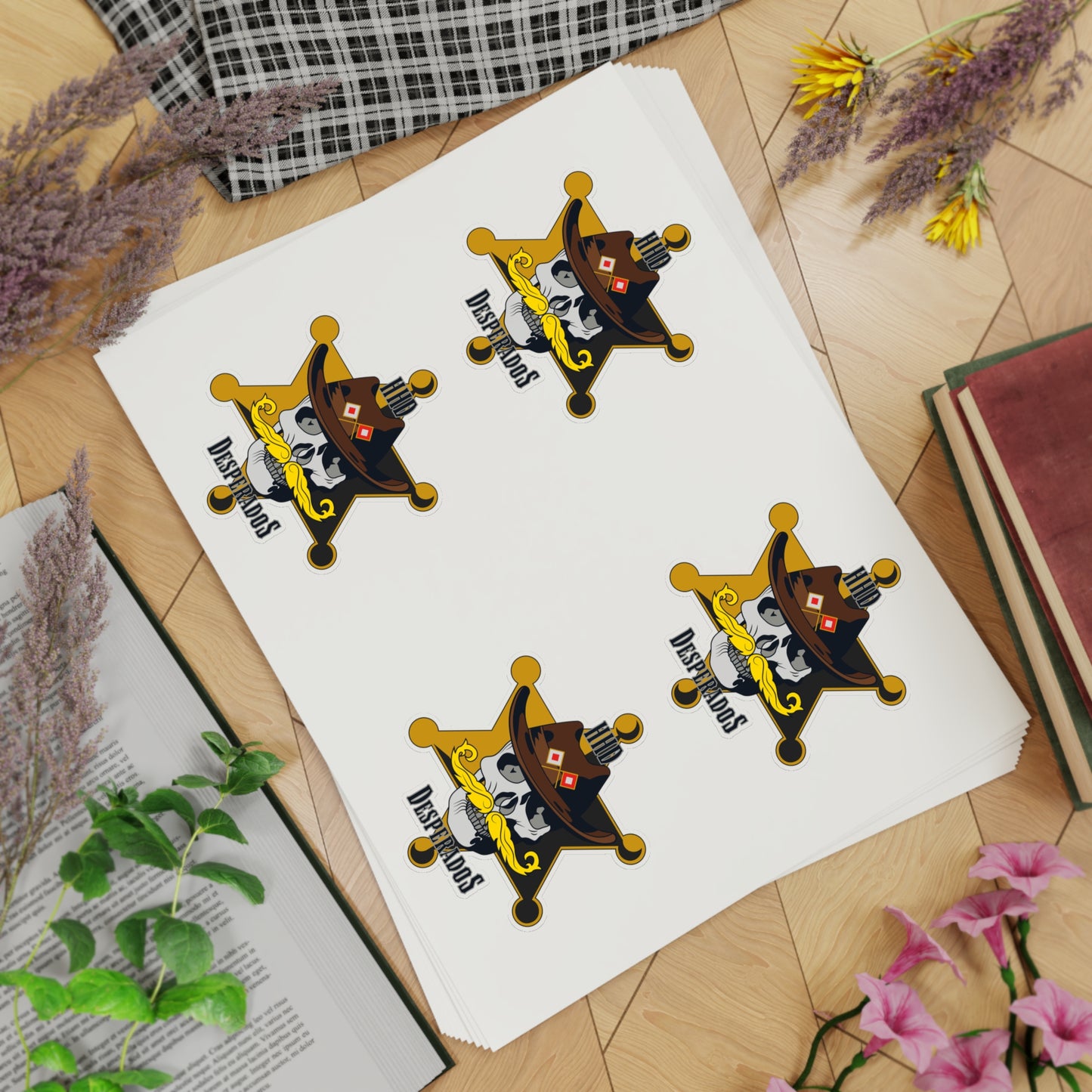 Desperados - Sticker Sheet Bundle, 10pcs