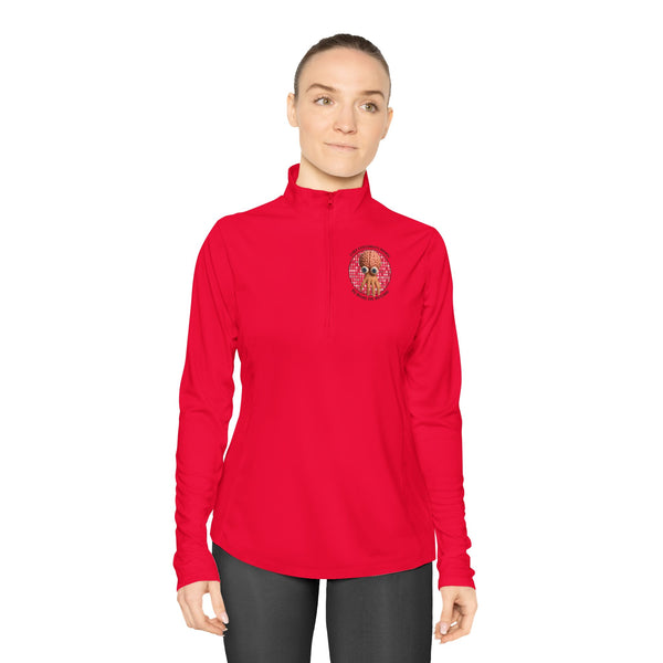 CAB Big Brains - Ladies Quarter-Zip Pullover