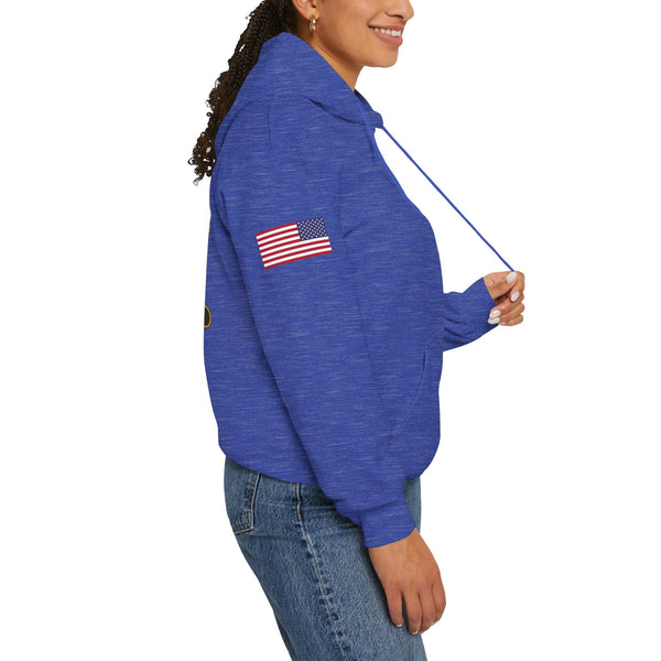 Desperados - Flags on Sleeves - Unisex Heavy Blend™ Hooded Sweatshirt