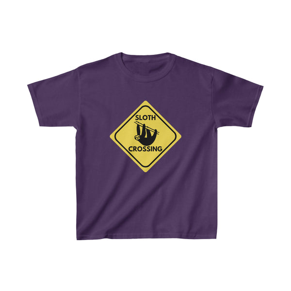 Sloth Crossing - Kids Heavy Cotton™ Tee