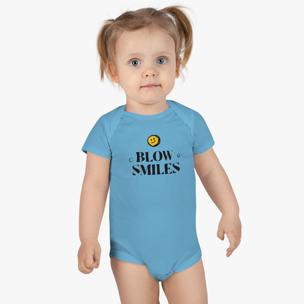 Blow Smiles Baby Short Sleeve Onesie®