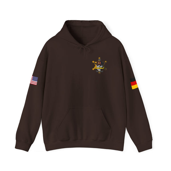 Desperados - Flags on Sleeves - Unisex Heavy Blend™ Hooded Sweatshirt