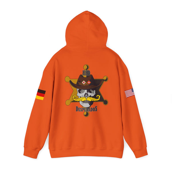 Desperados - Flags on Sleeves - Unisex Heavy Blend™ Hooded Sweatshirt
