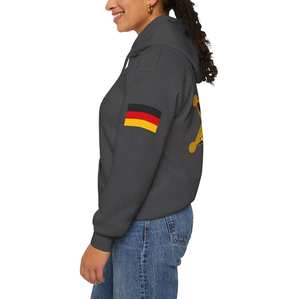 Desperados - Flags on Sleeves - Unisex Heavy Blend™ Hooded Sweatshirt