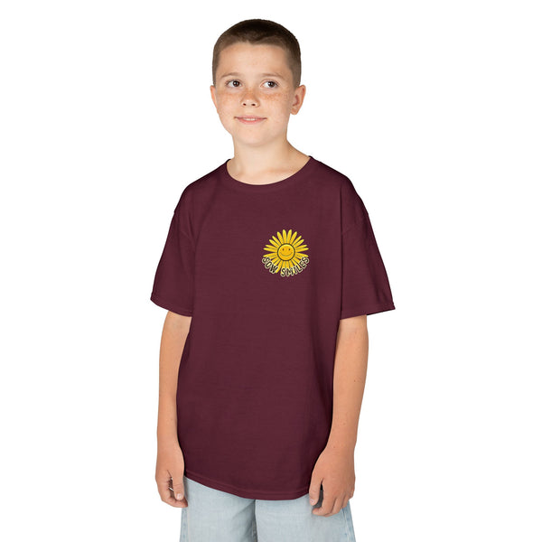 Camping Smiles! - Kids Heavy Cotton Tee
