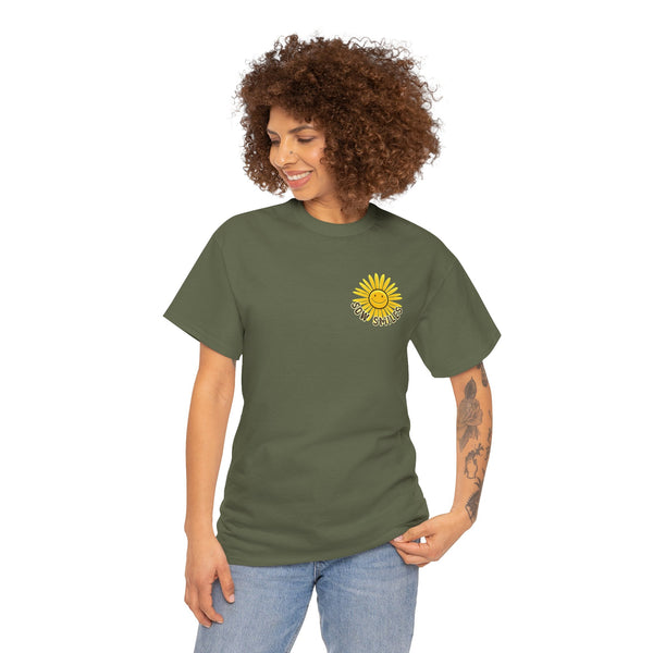 Camping Smiles! - Unisex Heavy Cotton Tee