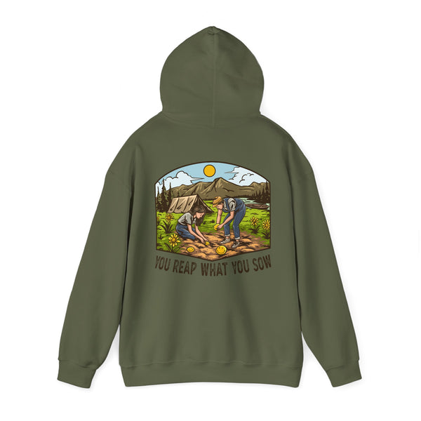 Camping Smiles! - Unisex Heavy Blend™ Hooded Sweatshirt
