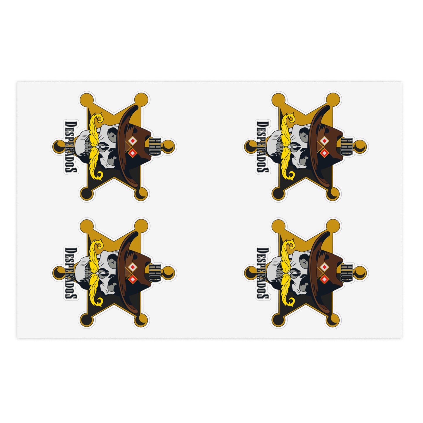 Desperados - Sticker Sheet Bundle, 10pcs