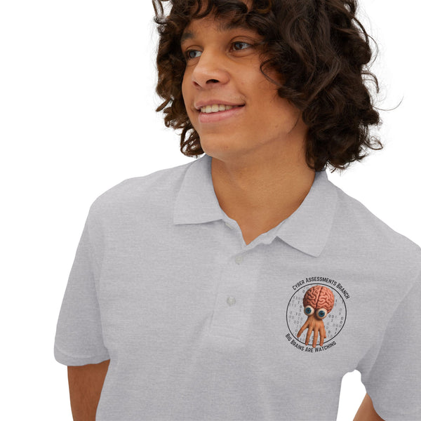 CAB Big Brains - Men's Piqué Polo