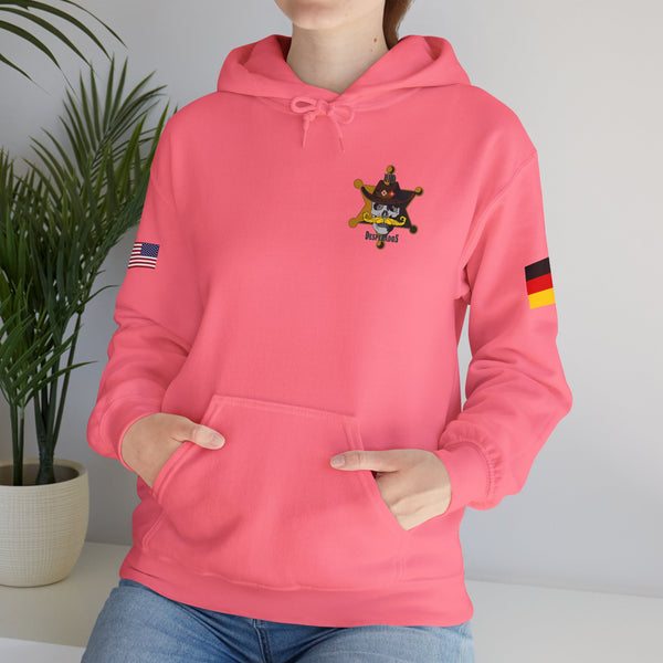 Desperados - Flags on Sleeves - Unisex Heavy Blend™ Hooded Sweatshirt