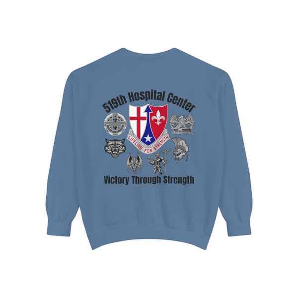 Hospital Center Unisex Garment-Dyed Sweatshirt