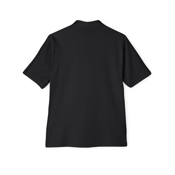 Men's Stylish Piqué Polo with Unique Design