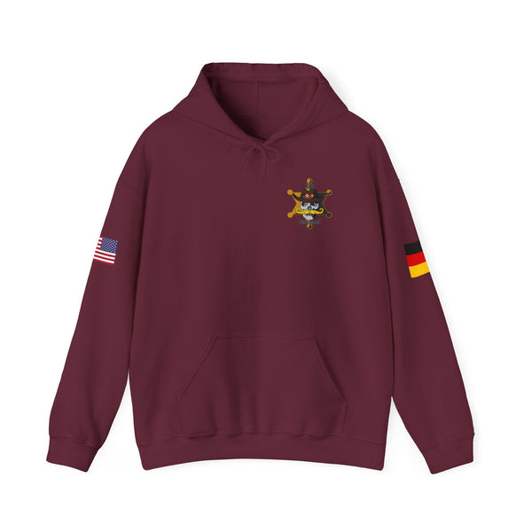 Desperados - Flags on Sleeves - Unisex Heavy Blend™ Hooded Sweatshirt