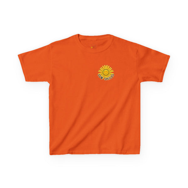 Camping Smiles! - Kids Heavy Cotton Tee