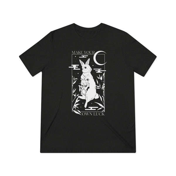 Make Your Own Luck!- Triblend Tee