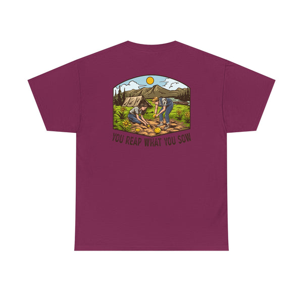 Camping Smiles! - Unisex Heavy Cotton Tee