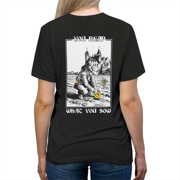 Sow Smiles! - Farmer Back - Triblend Tee