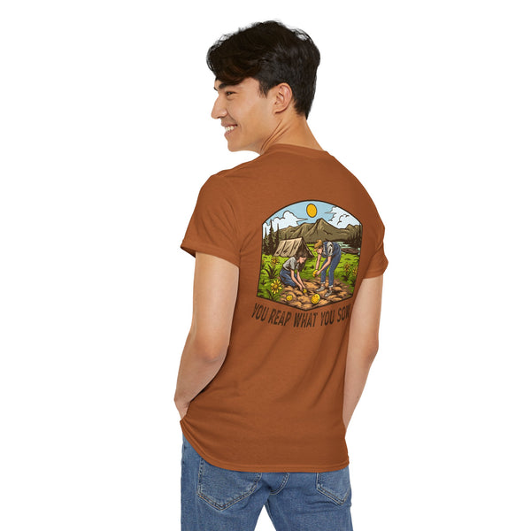 Camping Smiles! - Unisex Heavy Cotton Tee