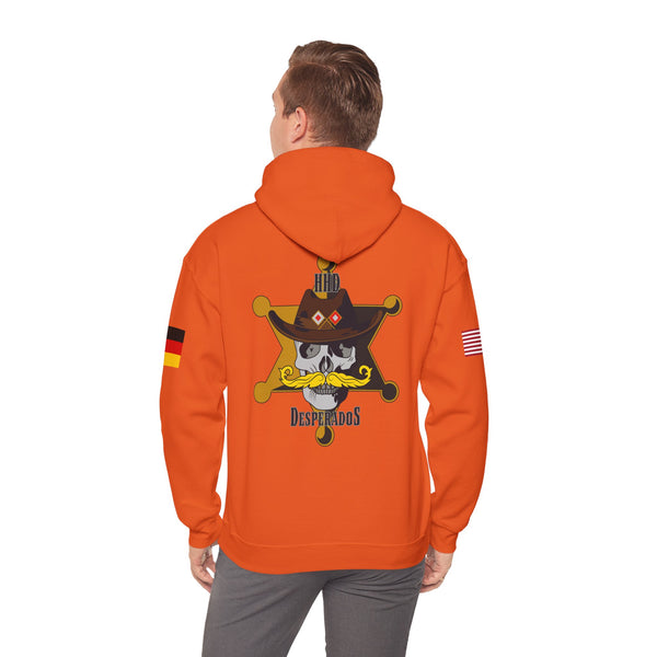 Desperados - Flags on Sleeves - Unisex Heavy Blend™ Hooded Sweatshirt