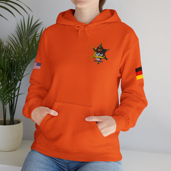 Desperados - Flags on Sleeves - Unisex Heavy Blend™ Hooded Sweatshirt